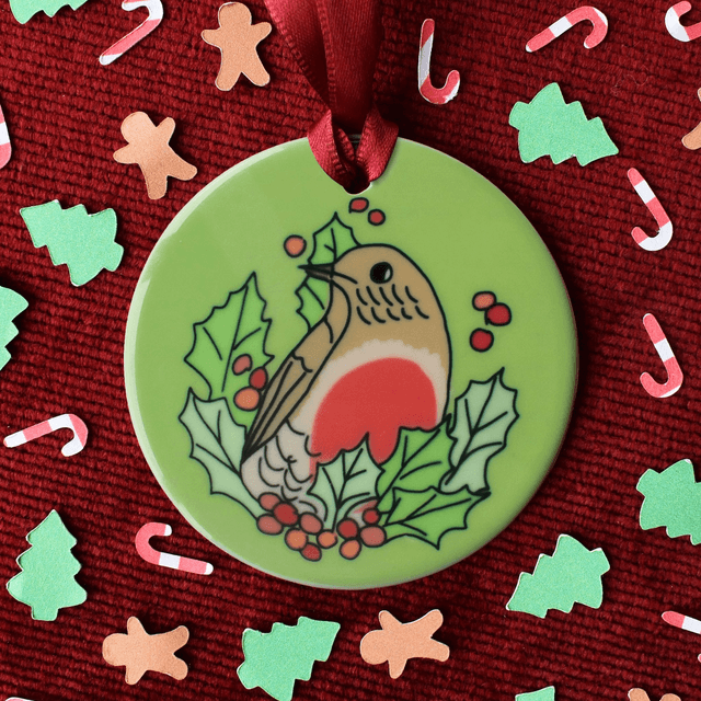 Ceramic Christmas Tree Decorations