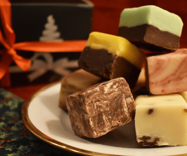 Christmas Fudge - 400g Christmas Box 8 flavours