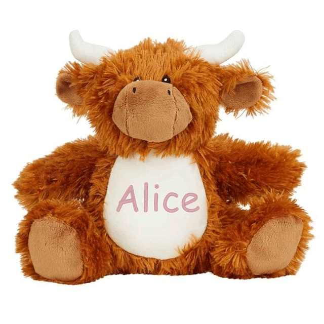 Personalised Mumbles Zippie Toys