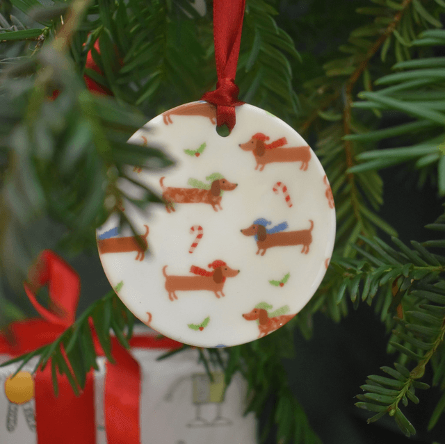 Ceramic Christmas Tree Decorations