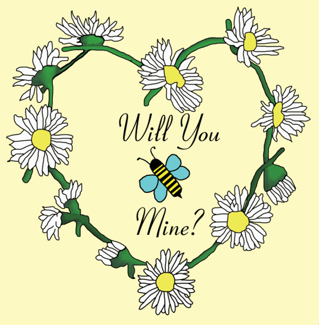 Will You &#039;Bee&#039; Mine Card by Becky