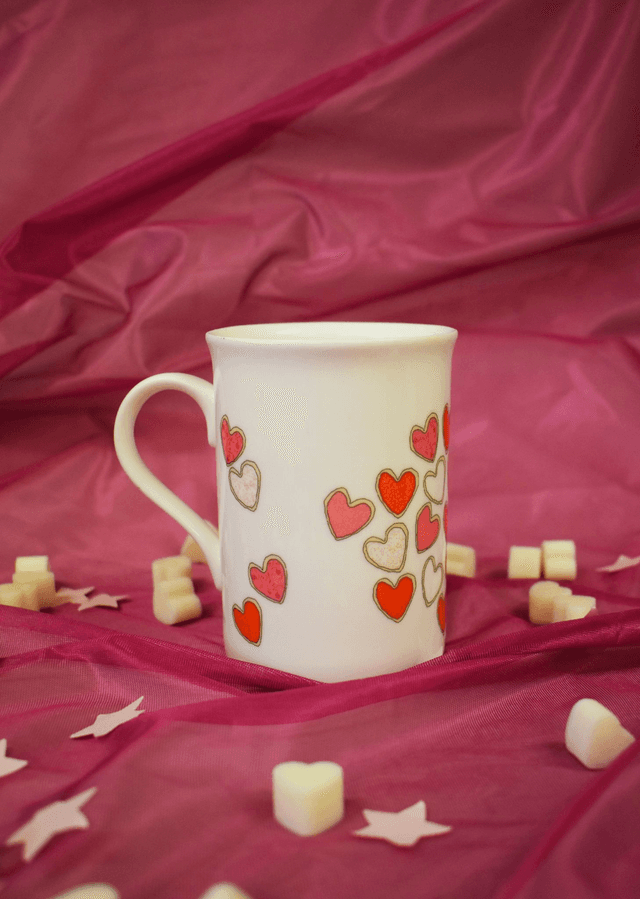 Valentines Bone China Mug