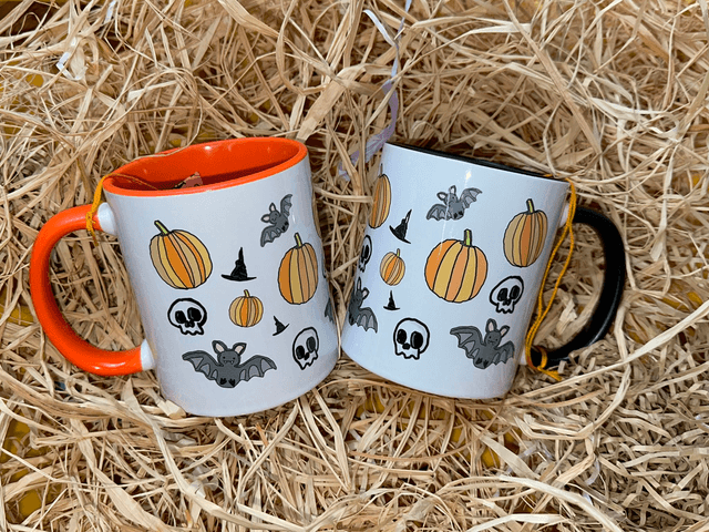 Halloween Ceramic Mugs